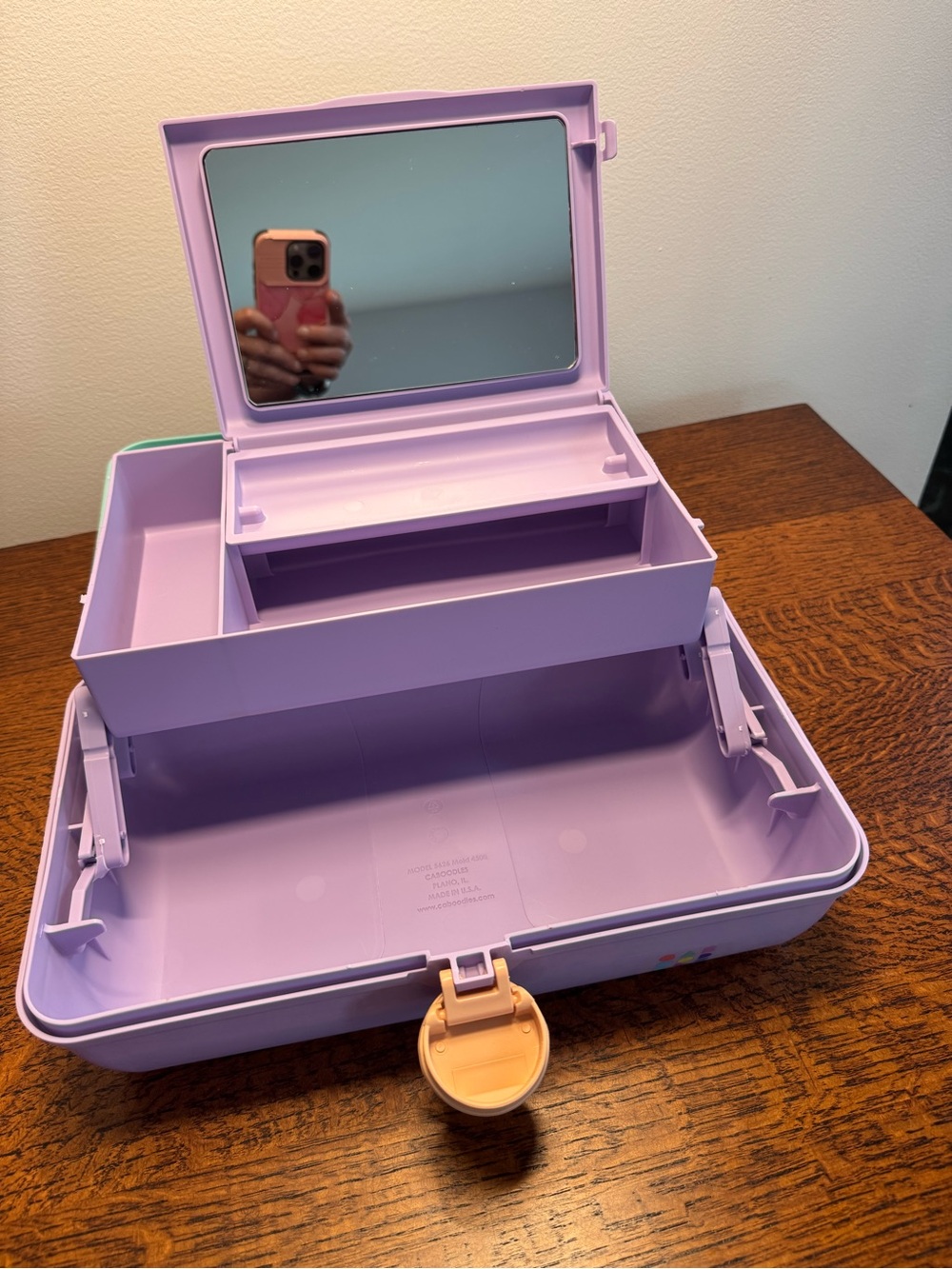 NWT Caboodles On-The-Go Girl Retro Makeup Organizer Case w/Addit’l Beauty Items - Picture 5 of 5